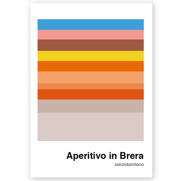 Poster Brera (salutidamilano)