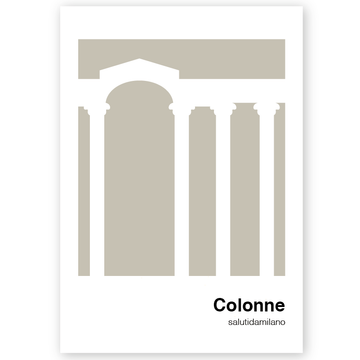 Poster Colonne (salutidamilano)