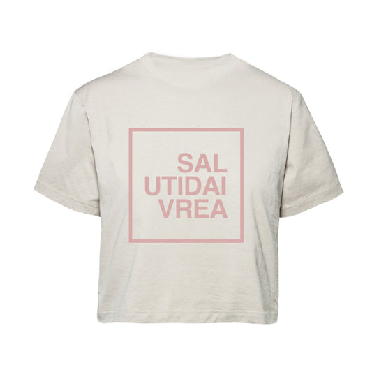 T-Shirt Crop Urban Saluti da Ivrea