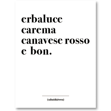 Poster Erbaluce