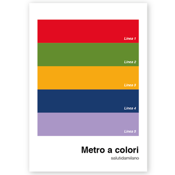 Poster Metro (salutidamilano)