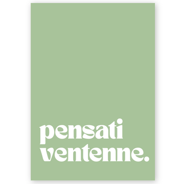 Poster pensati ventenne