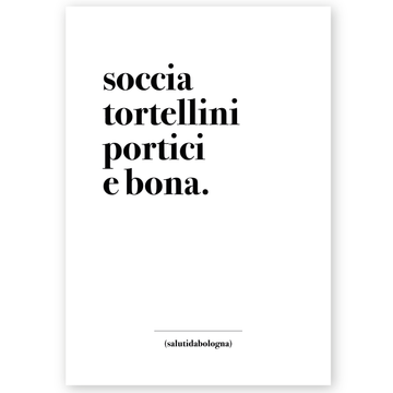 Poster Soccia