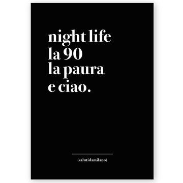Poster night life (salutidamilano)