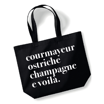 Shopping bag courmayeur