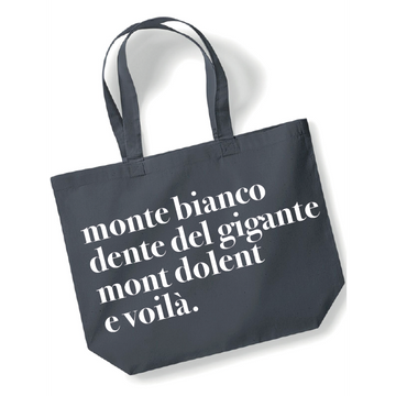 Shopping bag monte bianco