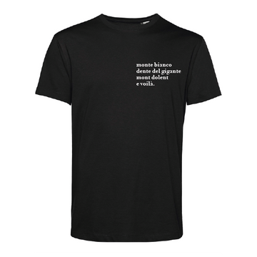 T-Shirt monte bianco