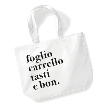 Shopping bag foglio