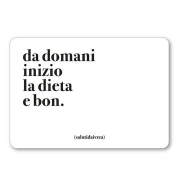 Tovaglietta Dieta