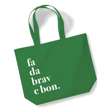 Shopping bag fa da brav