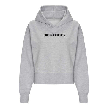 Felpa puntuale domani