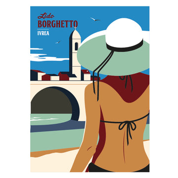 Poster Lido Borghetto