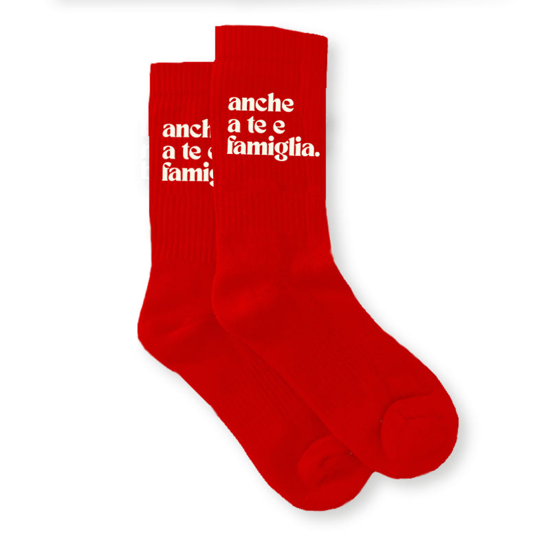 Calzini anche a te e famiglia