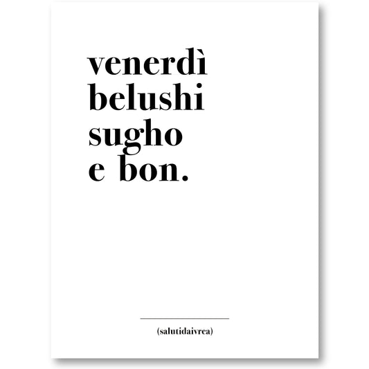 Poster Belushi