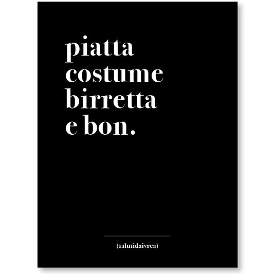 Poster Piatta