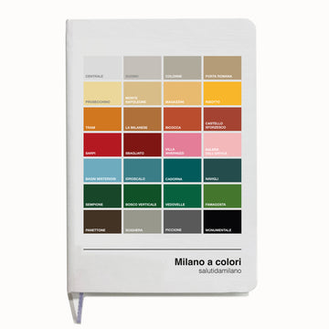 QUADERNO A5 Milano a colori