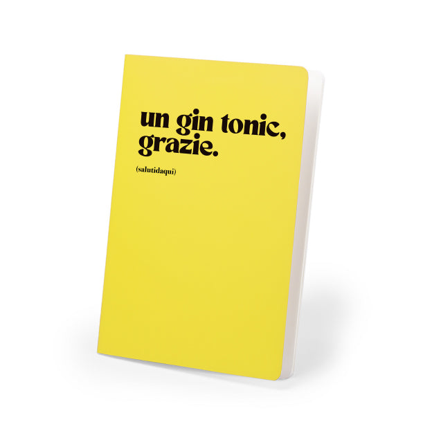 QUADERNO A5 gin tonic