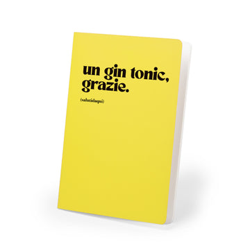 QUADERNO A5 gin tonic