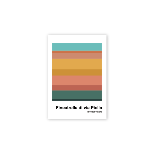 Poster Finestrella via Pielle