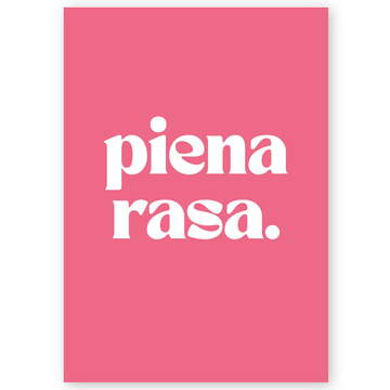 Poster piena rasa