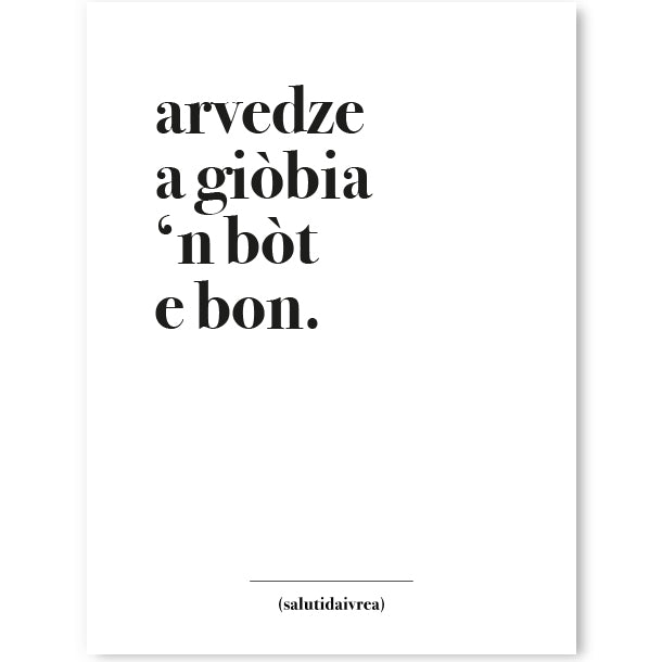 Poster arvedze