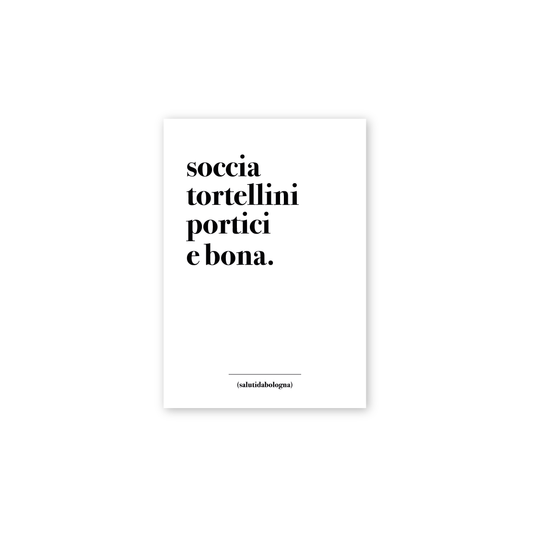 Poster Soccia