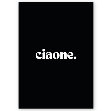 Poster ciaone