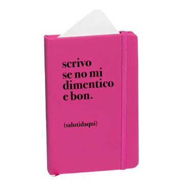 QUADERNO A6 Salutidaqui - Scrivo se no mi dimentico