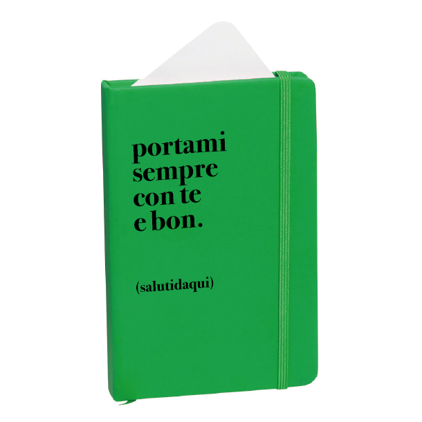 QUADERNO A6 Salutidaqui - Portami sempre con te