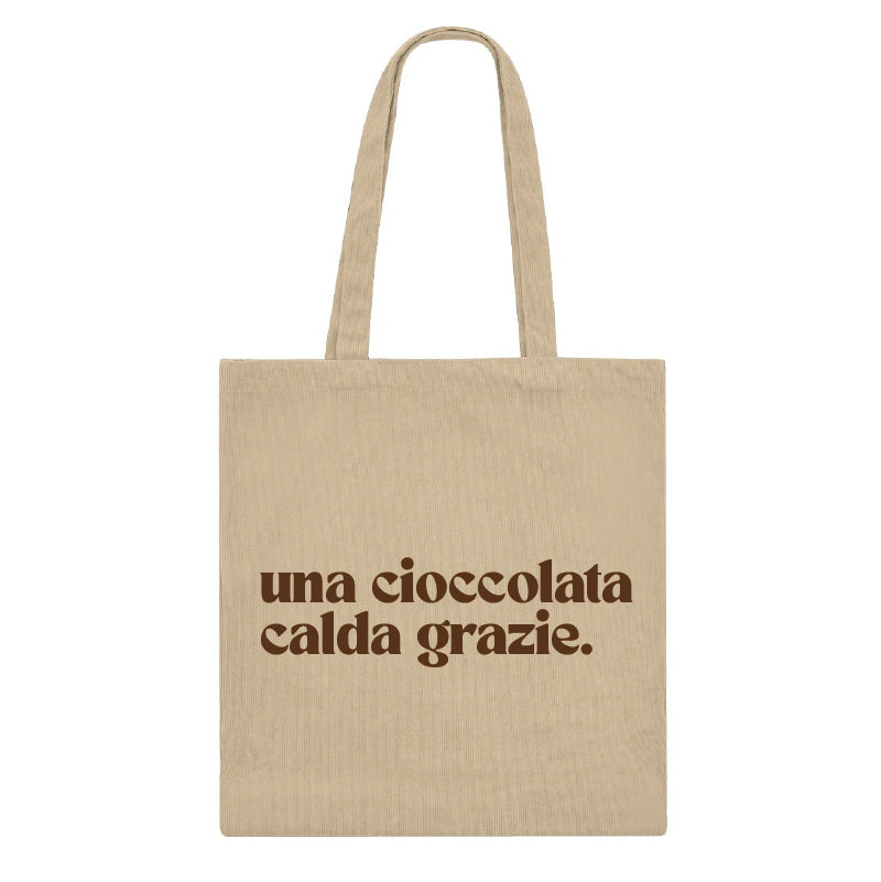 Shopper cioccolata