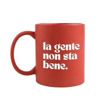 Tazza la gente non sta bene