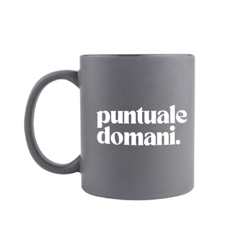 Tazza puntuale domani