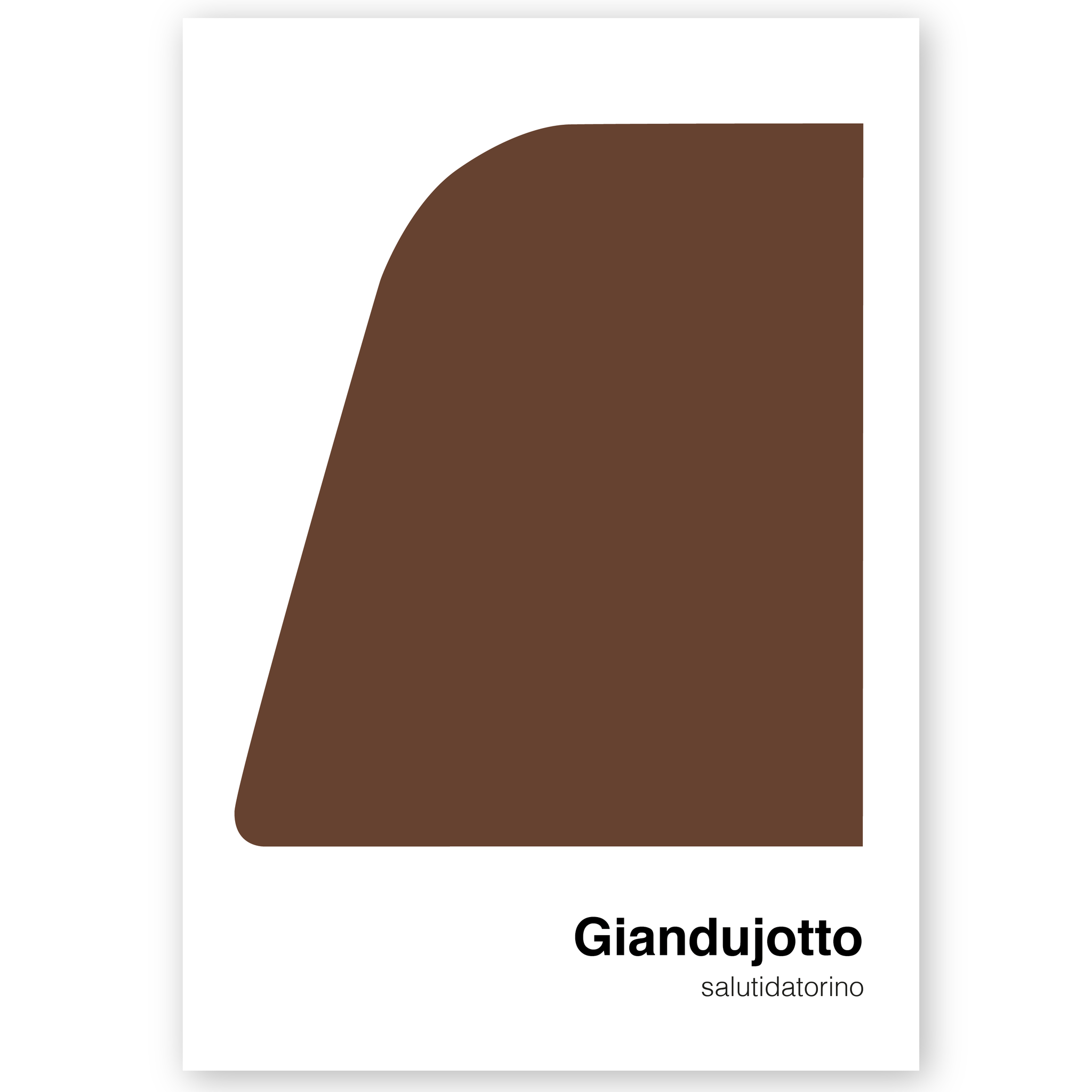 Poster Giandujotto