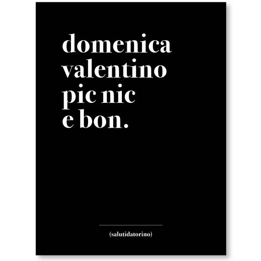 Poster Valentino
