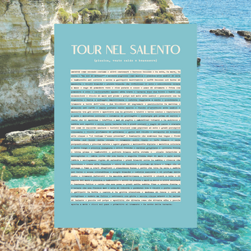 Poster Tour nel Salento