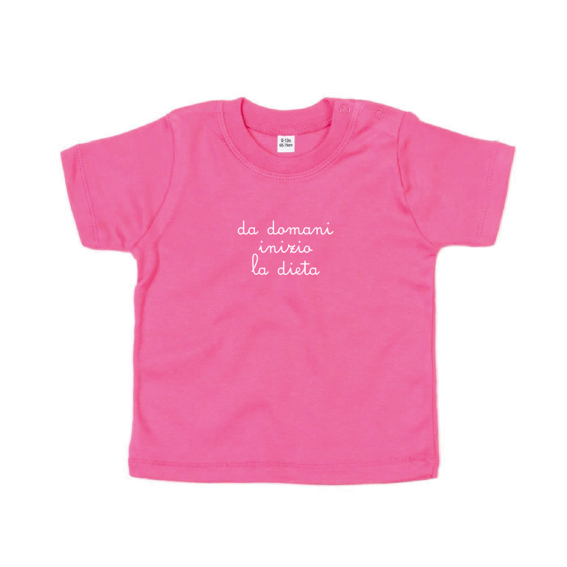 T-Shirt baby dieta