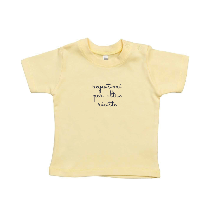 T-Shirt baby ricette