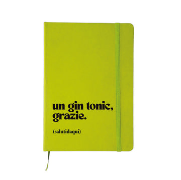 QUADERNO A5 un gin tonic, grazie