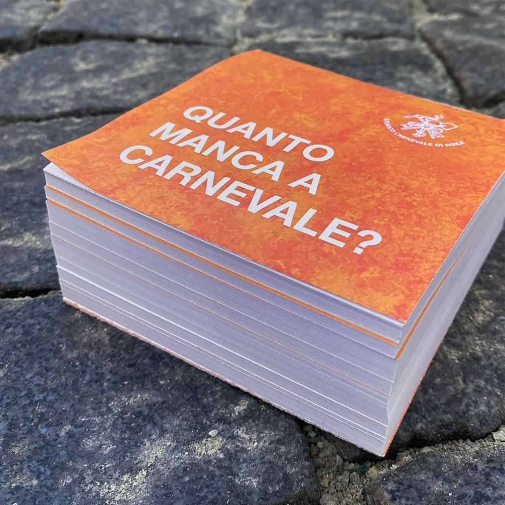 Calendarietto Countdown Carnevale 2025