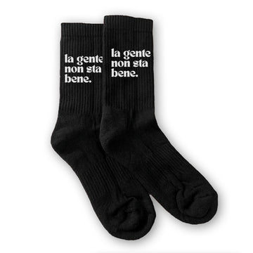 Calzini la gente non sta bene