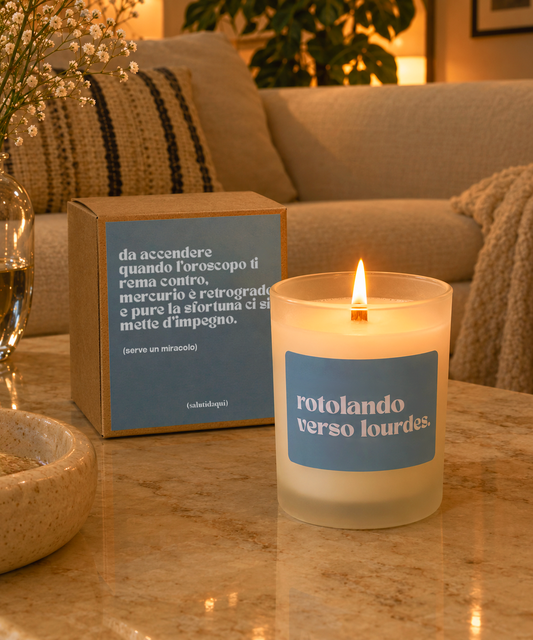 Candela Rotolando verso Lourdes