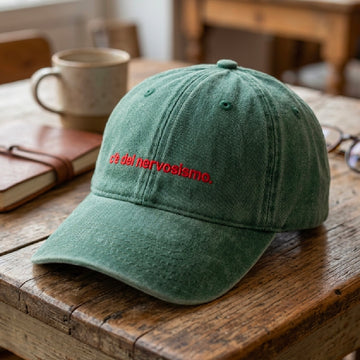Cappellino ricamato C'è del nervosismo