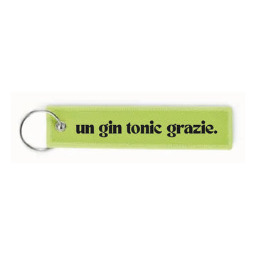 Portachiavi Un gin tonic grazie