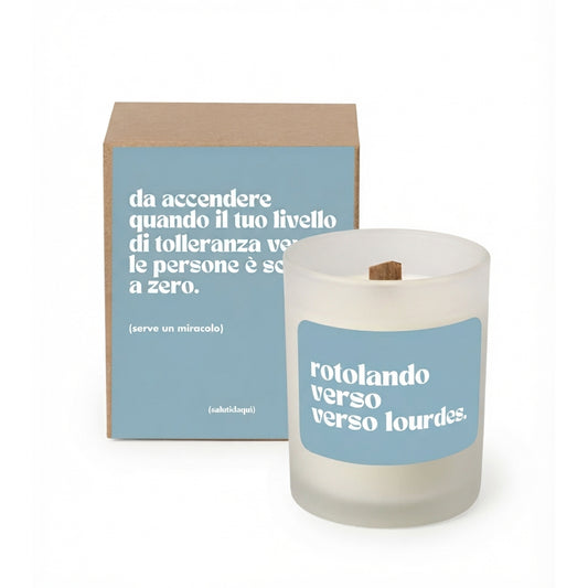Candela Rotolando verso Lourdes