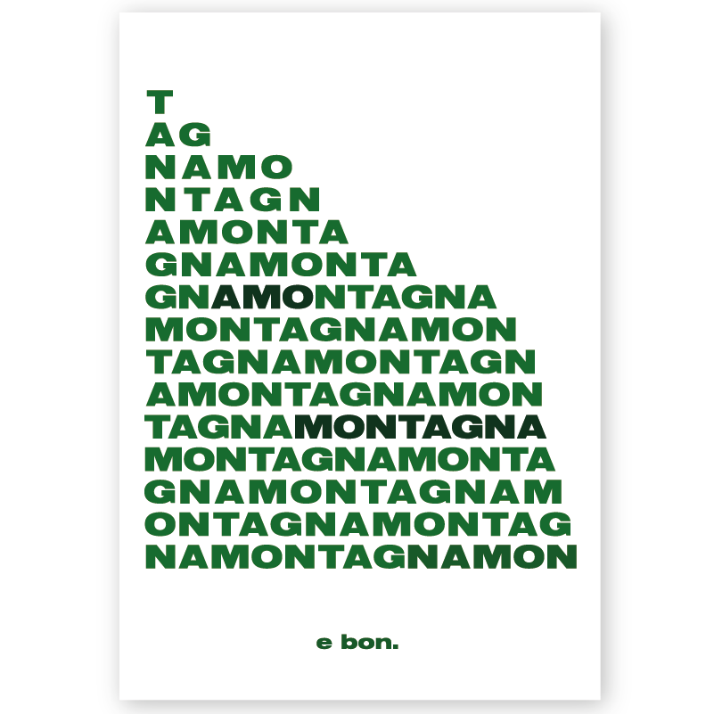 Poster montagna