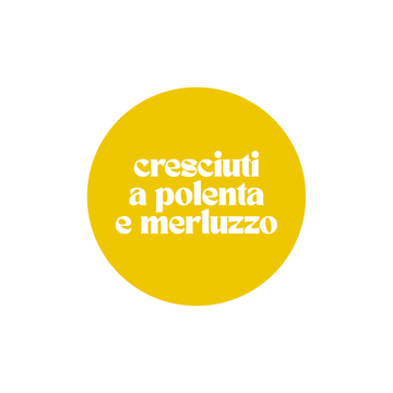 Toppe carnevale cresciuti a polenta e merluzzo