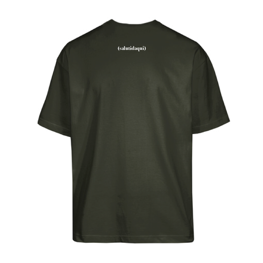 T-Shirt Over sto una crema