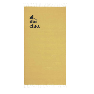 Telo mare "si dai ciao"