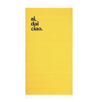Telo mare "si dai ciao"