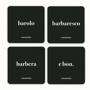 Sottobicchieri set salutidaalba